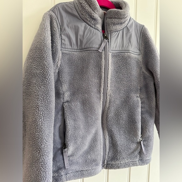 32 degrees Fleece Zip Up Jacket Sz 5/6 - Picture 2 of 6